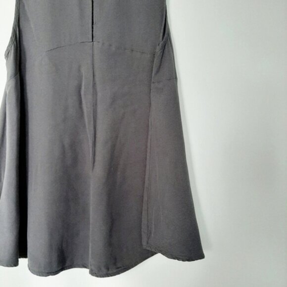 GENTLE FAWN Boho Tonal Embroidered Crewneck Tank Top Gray Sz S - Picture 12 of 15